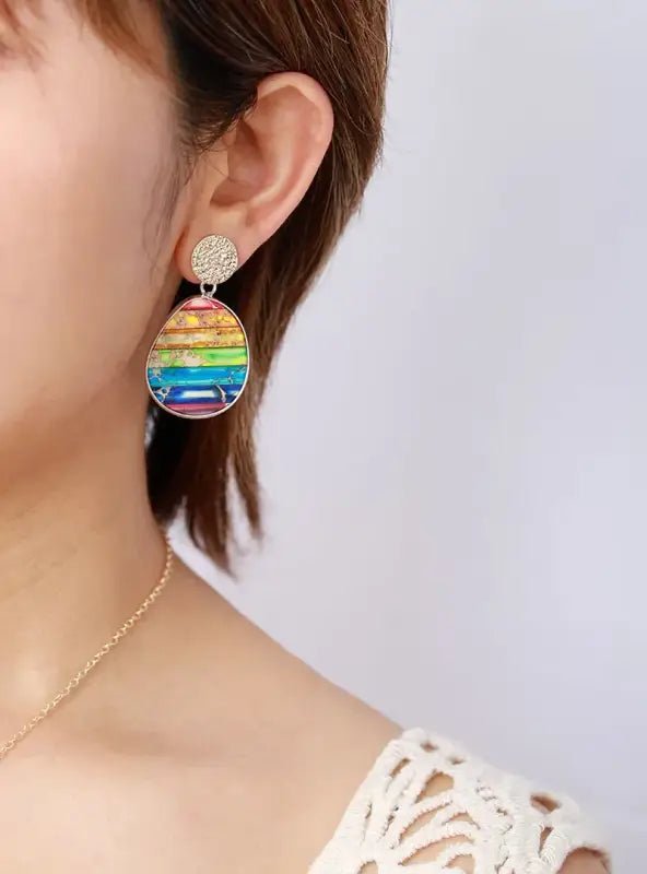 7 Chakra Rainbow Earrings