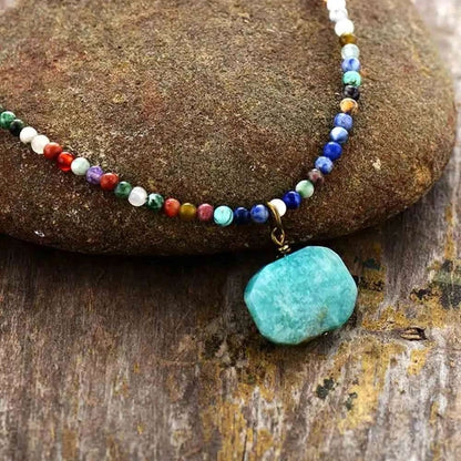 Amazonite Choker Necklace