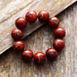 Red Jasper Beaded Bracelet