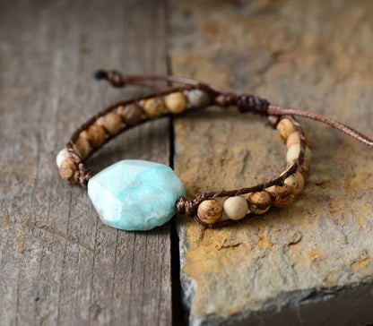 Amazonite Beaded Bracelet