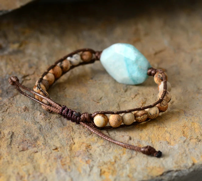 Amazonite Beaded Bracelet