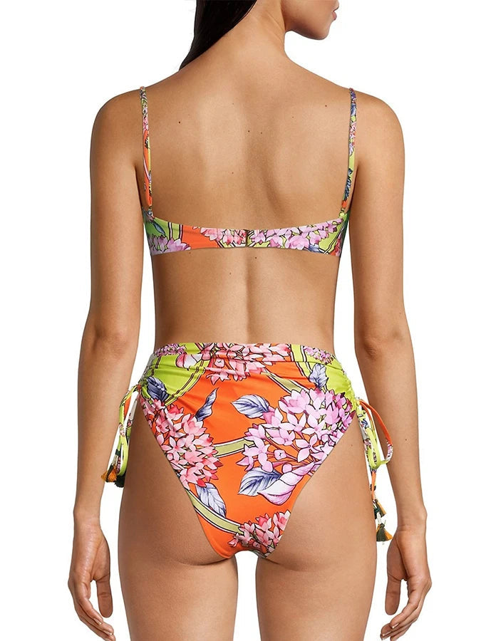 Funky High Waist Two-Piece  Swimsuit - Sexikinis Swim