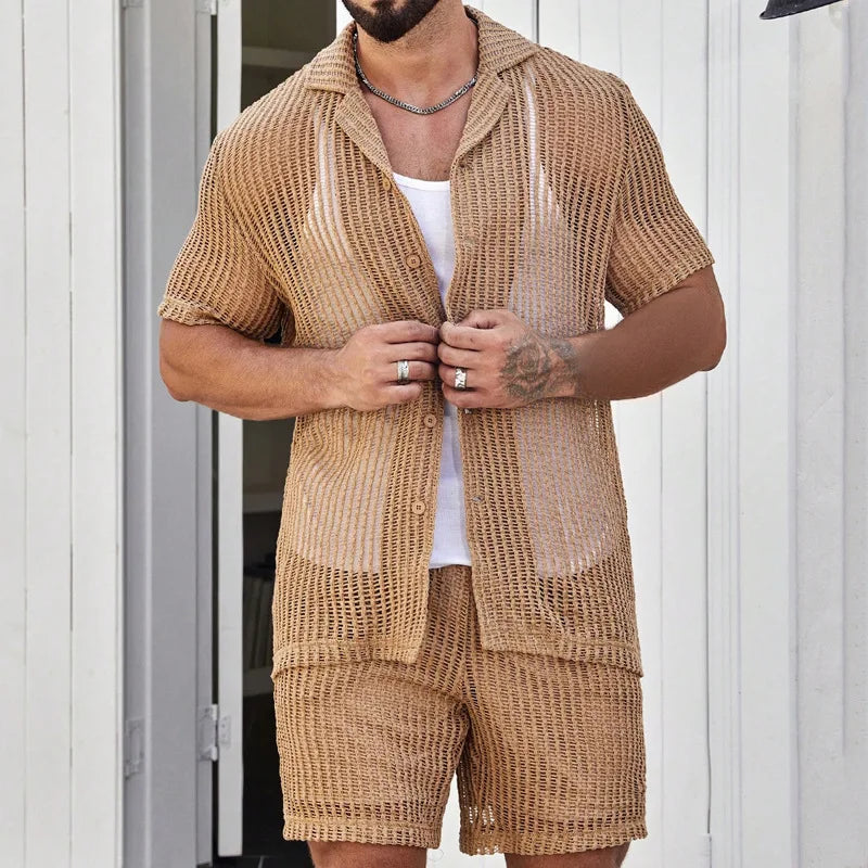 Summer See-through Men's Shorts set - Sexikinis Swim