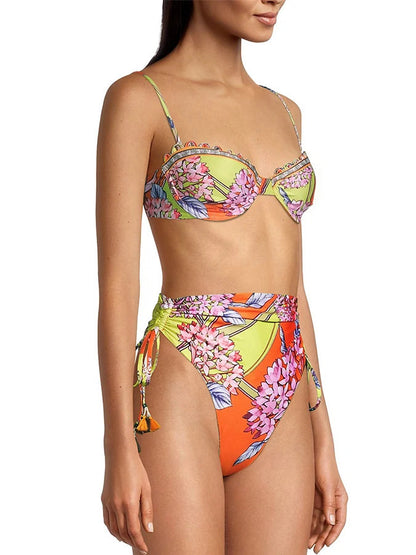 Funky High Waist Two-Piece  Swimsuit - Sexikinis Swim