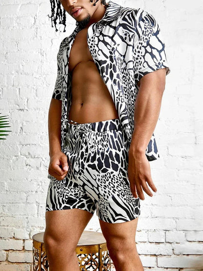 Trendy men two piece Beach set - Sexikinis Swim