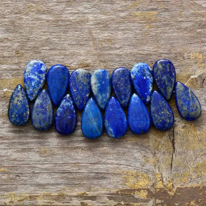 Lapis Lazuli Teardrop Earrings